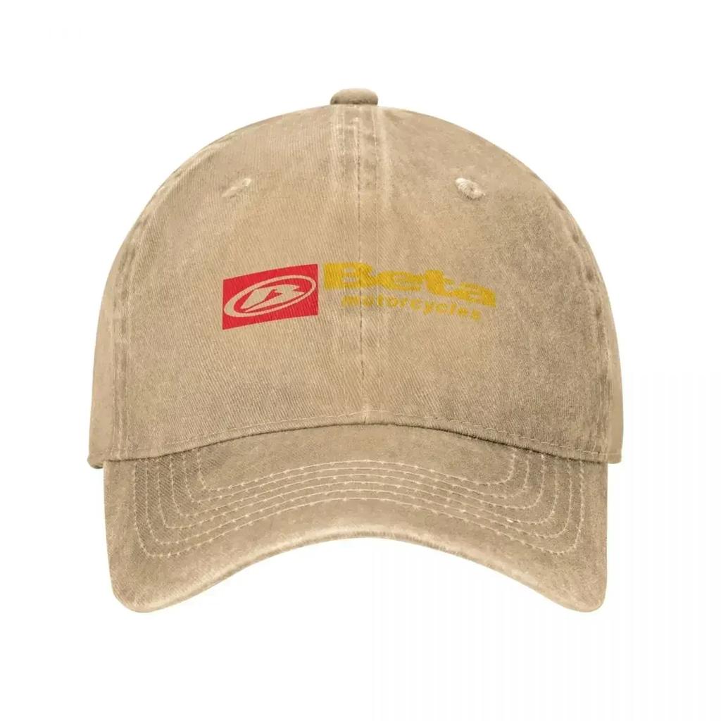 Vintage Beta Race Motor Baseball Cap Unisex Distressed Denim Snapback Hat Motorcycles Outdoor Summer Caps Hat