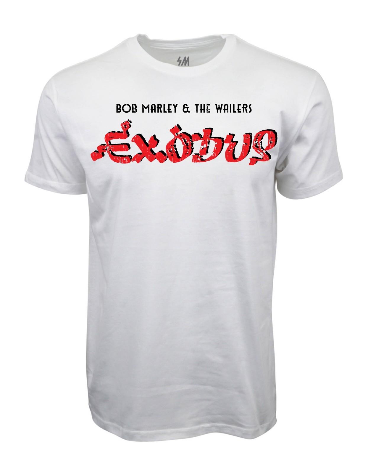 70s EXODUS MARLEY & THE WAILERS GRAPHIC WHITE T SHIRT XXXXL