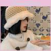 Stylish Women's Fuzzy Winter Bucket Hat Soft Cashmere Blend Chic Design