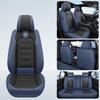 Fundas de Asiento Transpirables de 5 Plazas / Cubierta Completa de Cuero PU / Acolchado Estéreo Lateral para Mayor Comodidad / Protectores de Asiento para Todas las Estaciones / Cuidado del Interior