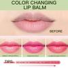 Rossetto Aloe Vera Che Cambia Colore Lunga Durata, Idratante, Balsamo Labbra Attivato dalla Temperatura, Resistente allo Sbiadimento, Cura Nutriente per le Labbra