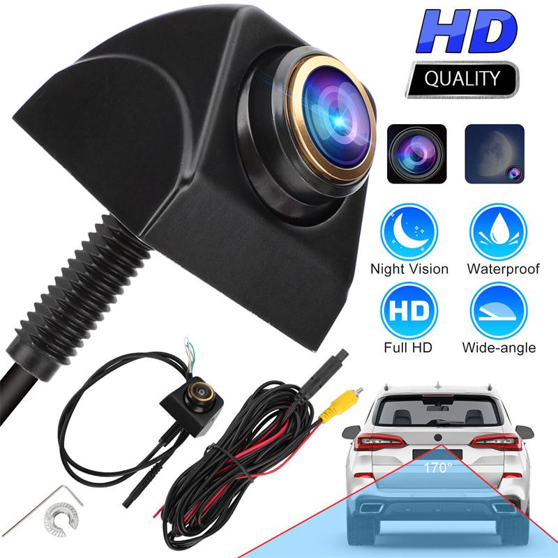 Ahd 1920X1080P Car Rear View Camera 170Fahrenheitisheye Golden Lens Full Hd Night Vision Vehicle Reversing Front Cameras