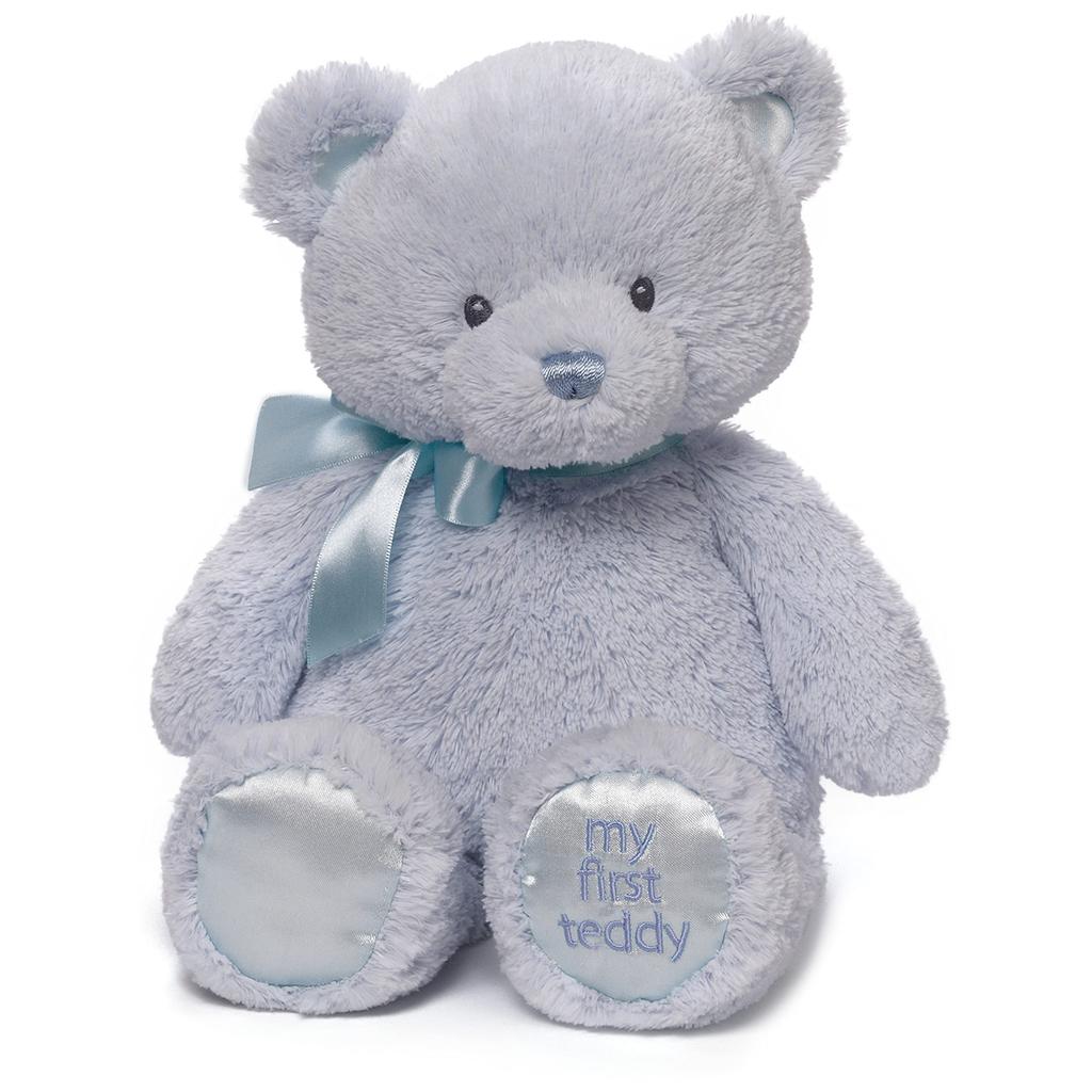 GUND Meu Primeiro Ursinho de Pelúcia Azul M 6048624