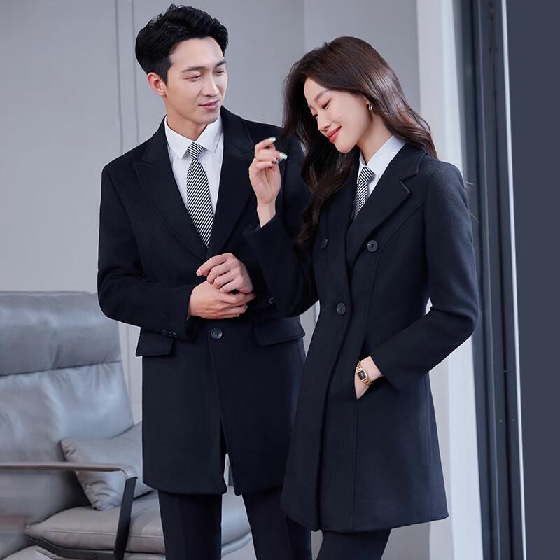 Teluoman Unisex Professional Wool Overcoat