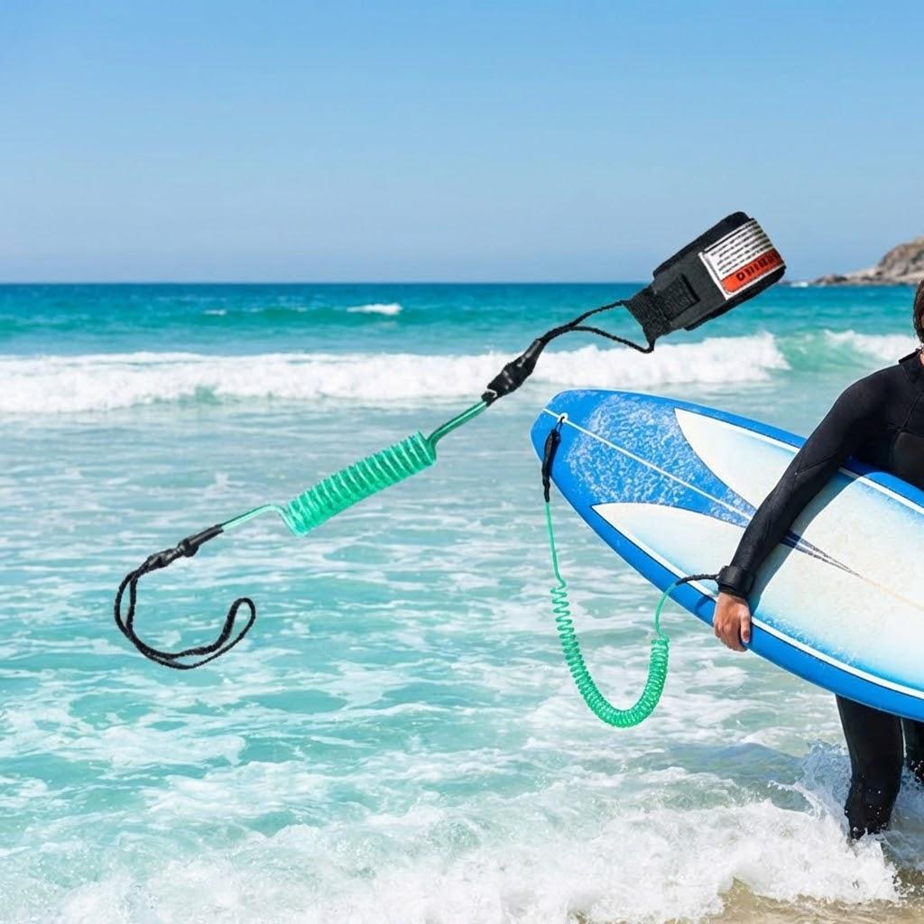Surfboard Safety Leash TPU Material for Surfing Water Sports Accessories