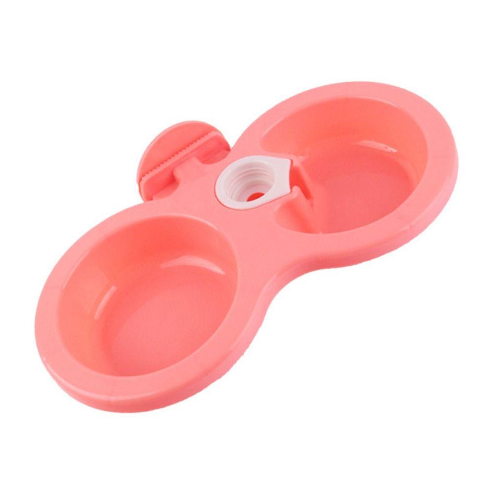 Závěsná klec pro psy Dvojitá miska Dvojitá miska Vodní fontána pro mazlíčky Krmivo pro psy Miska na vodu Kočky