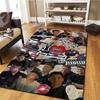 The Rookie Custom Name Carpet Rug For Living Room Bedroom Home Sofa Decoration Kids Play Nonslip Floor Mat