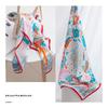 70 satin 100% silk square scarf double-sided two-color  premium versatile scarf