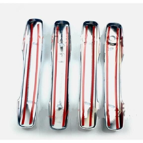 Door Handle Cover Trim Exterior Accessories for Ford Ranger 2024 2025 Chrome