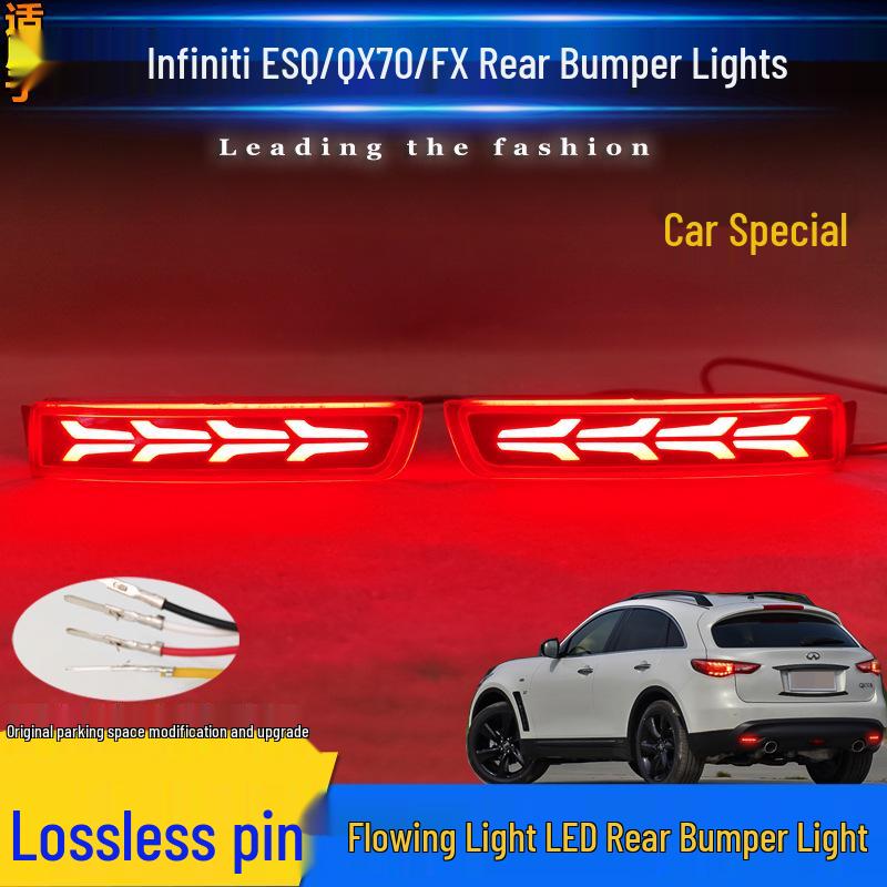 Spezifisches LED-Bremslicht für den hinteren Stoßfänger für Infiniti ESQ Qx70 Fx Venucia T70