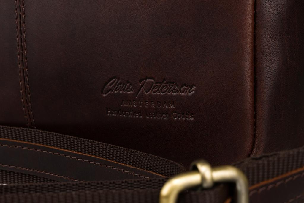 Ptn 711E-Opu-6842 Brown Leather Bag