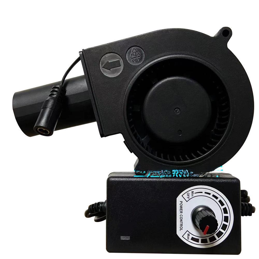 9733 Speed Regulating Blower for Waste Oil/Wood Stove, 12V/2.94A To 220V