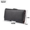 Universal Genuine Leather Belt Holster Case For iphone Samsung Galaxy S25edge S25Ultra S24FE A56 A36 A26 iphone Xiaomi Waist Bag