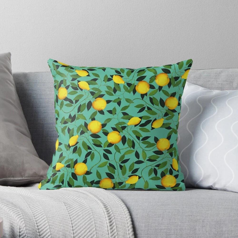 Green Plants Decorative Home Pillow Case Cushion Covers Modern Living Room Sofa House Bed Pillow Coverplush