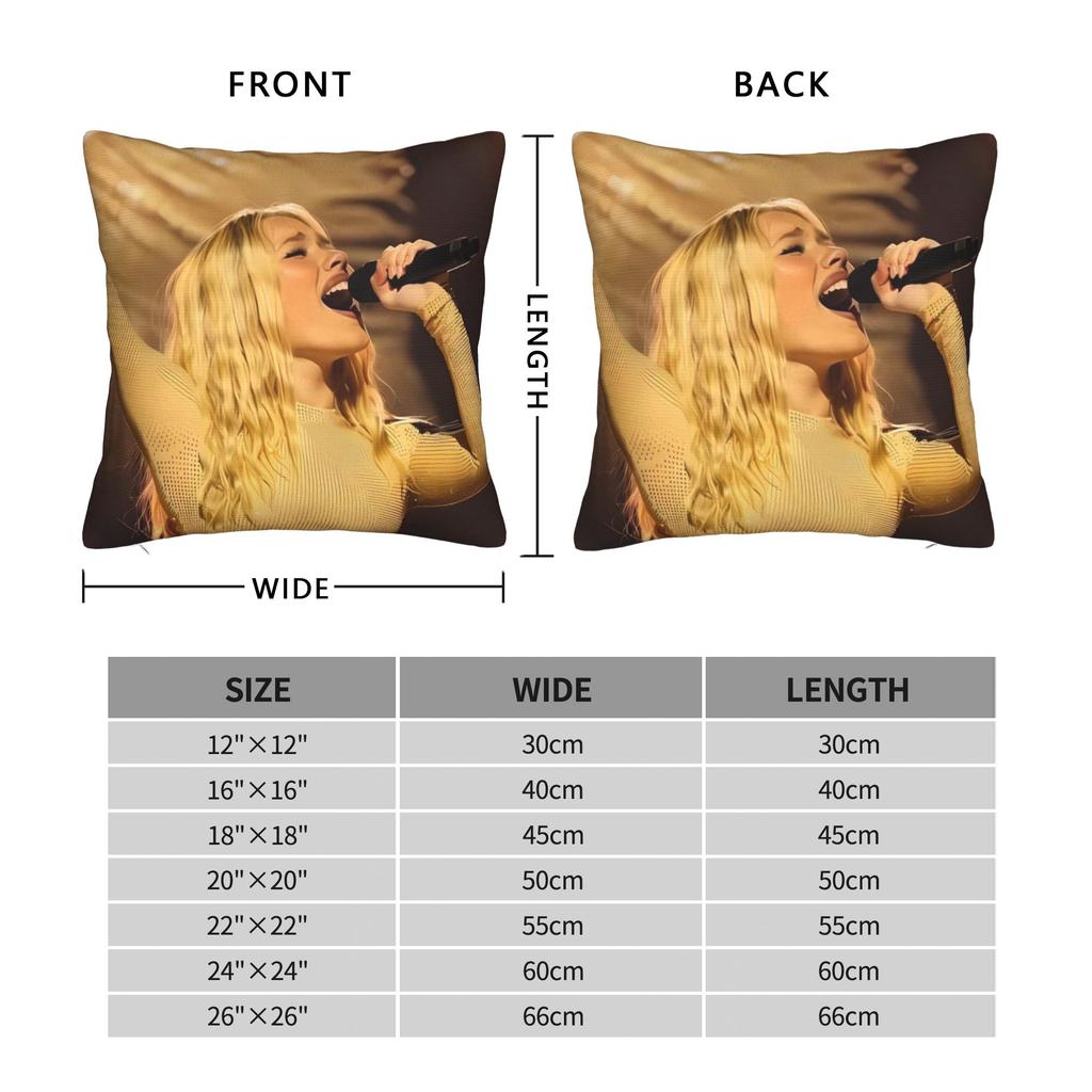 S-Freyas Skye British Singer Pillow Case  Print Pillow Cover Funny Pillowcases For Sofa Home Decor
