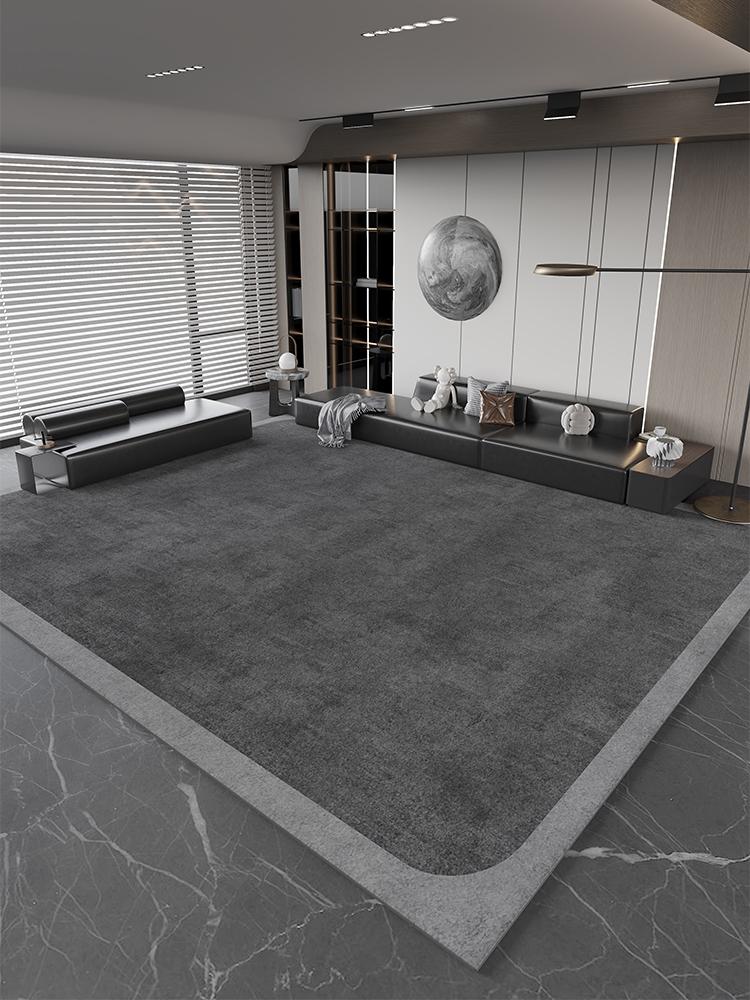 Light Luxury Study Rug Large Area Nordic Style Carpets for Living Room Minimalist Bedroom Decor Bedside Carpet Home Washable Mat