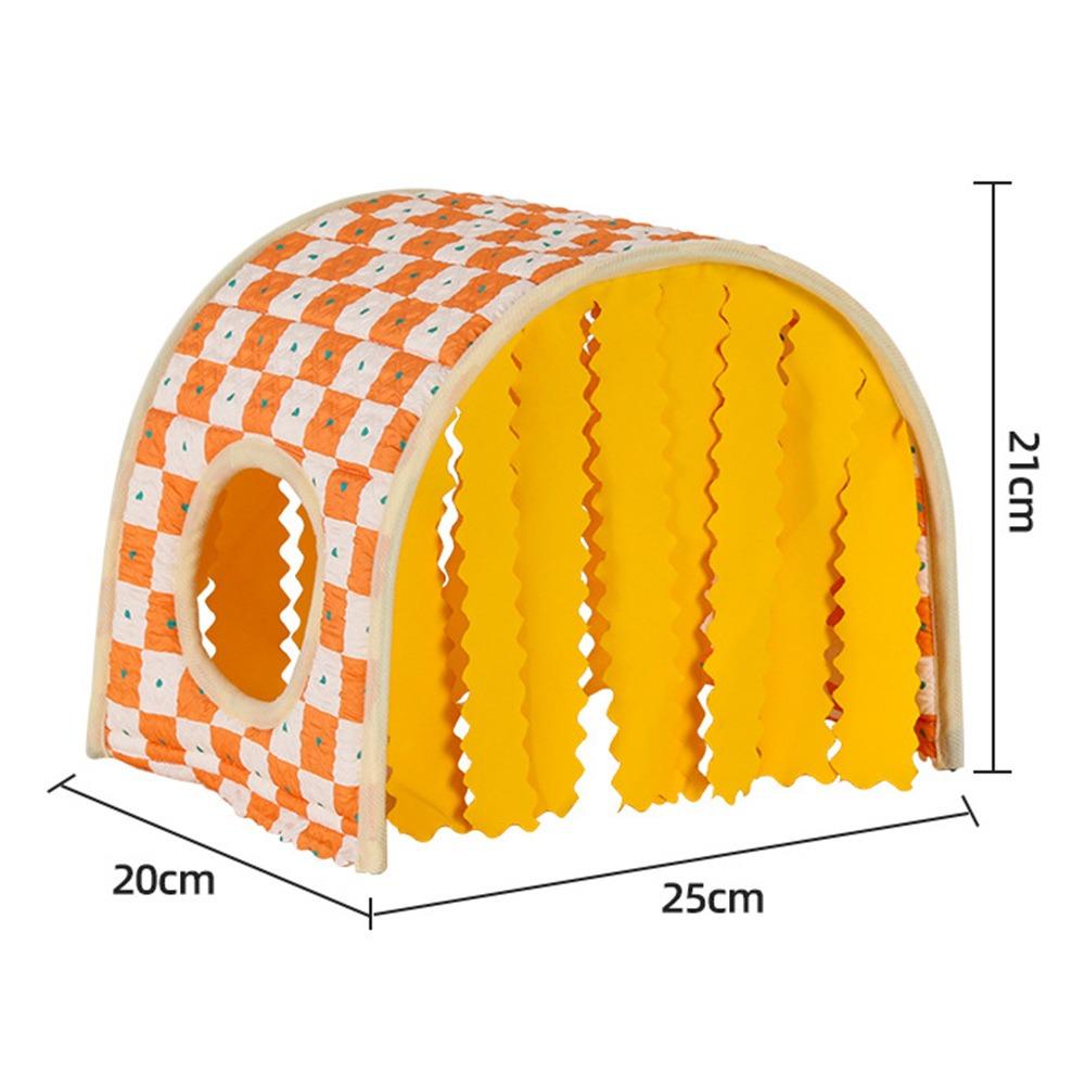 Breathable Hamster Shelter Summer Rabbit House Durable Guinea Pig Tunnel  Summer Nest