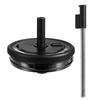 J1UL1N Tumbler Lid For Brümate Era 40Oz Leak Resistant Flexible Straw Replace Lid For Insulated Water Bottle, Spill Proof Lid