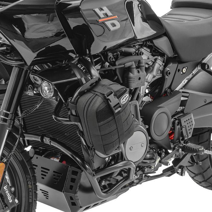 Protective Saddlebag - Dark Gear - 4L - 600D Nylon - Waterproof and Dustproof