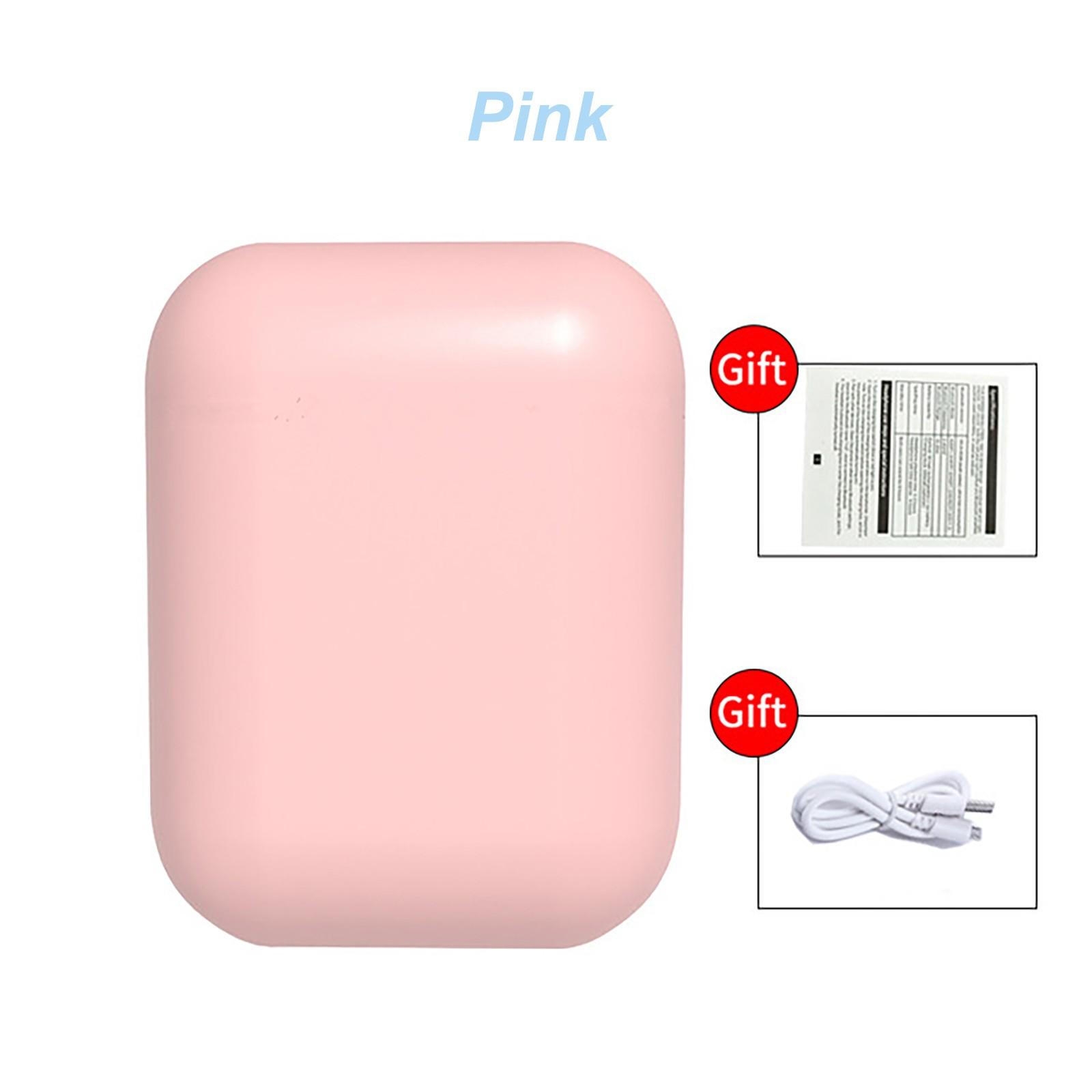 

i12TWS Беспроводные наушники Bluetooth 5.0 Наушники-вкладыши Handsfree розовый