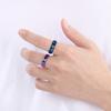 Trendy Stainless Steel Couple's Ring Simple Colorful/Gold Color Finger Ring Love Round Charm Anillos Wedding Party Jewelry