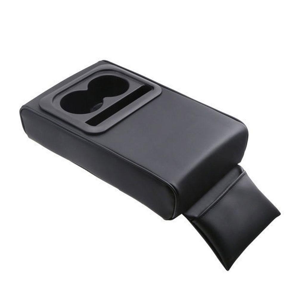 

Car Armrest Storage Box Organizing Water Cup Holder Glasses Snacks