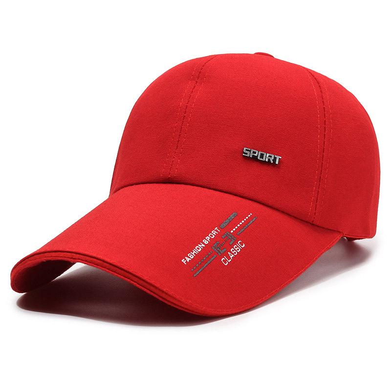 Men's Summer Duckbill Sun Protection Baseball Cap for Fishing