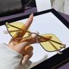 2026 Luxury Women Sunglasses New Half Frame Diamond Shaped Sun Glasses for Men Unisex Dopamine Small Frame Outdoor Eyewear