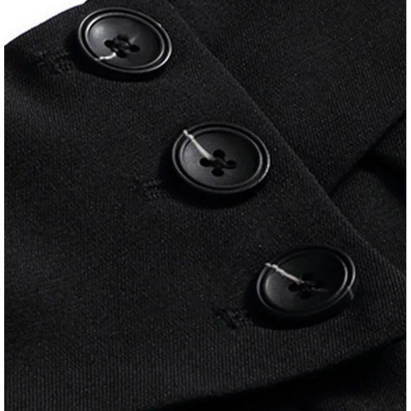 Leisure Women's Spring and Autumn 2024 New High Waist Zipper Button Pocket Straight Slim and Versatile Solid Color Radish Pants