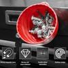 Magnetic Nut Cup, Curved Magnetic Parts Tray Bolts Organizer Holds Up to 5 Pounds, Multi-Use Nuts Screws Bowl Small Parts Tray Attaches to Metal