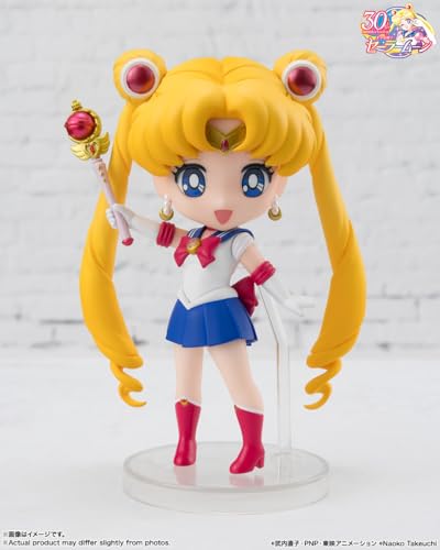 TAMASHII NATIONS Figuarts mini Pretty Guardian Sailor Moon R Sailor Moon -Crystal Star Compact Edition- Approx. 90mm PVC & ABS Painted Movable Figure
