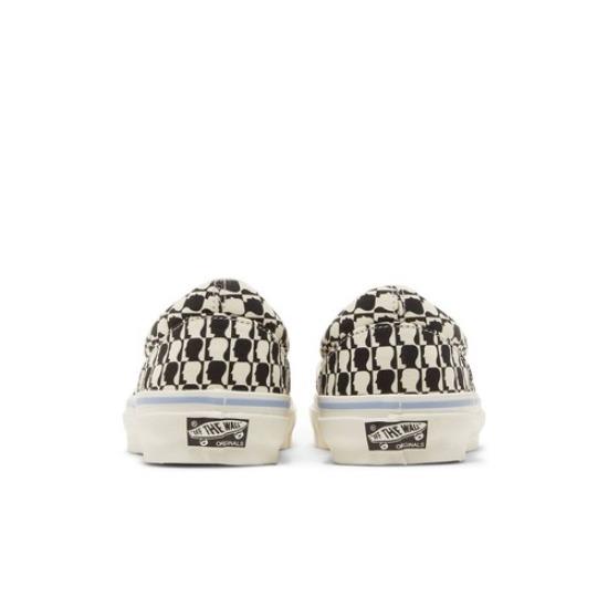 Vans Brain Dead x OG Classic Slip-On LX 'Black White Checkerboard' VN0A45JKBA2