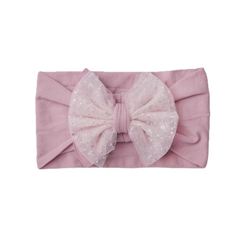 New summer bow baby headband cute fontanelle baby headband children's hair accessories breathable