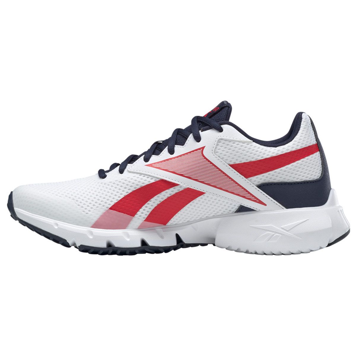 

Reebok Ztaur Run Амортизация Прочные Дышащие Низкие Повседневные Беговые Кроссовки Унисекс Белый Красный Синий G57777 41