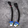 2Pcs 9006 Ceramic Connector Plug Socket Extension Wiring Harness Sockets Adapter