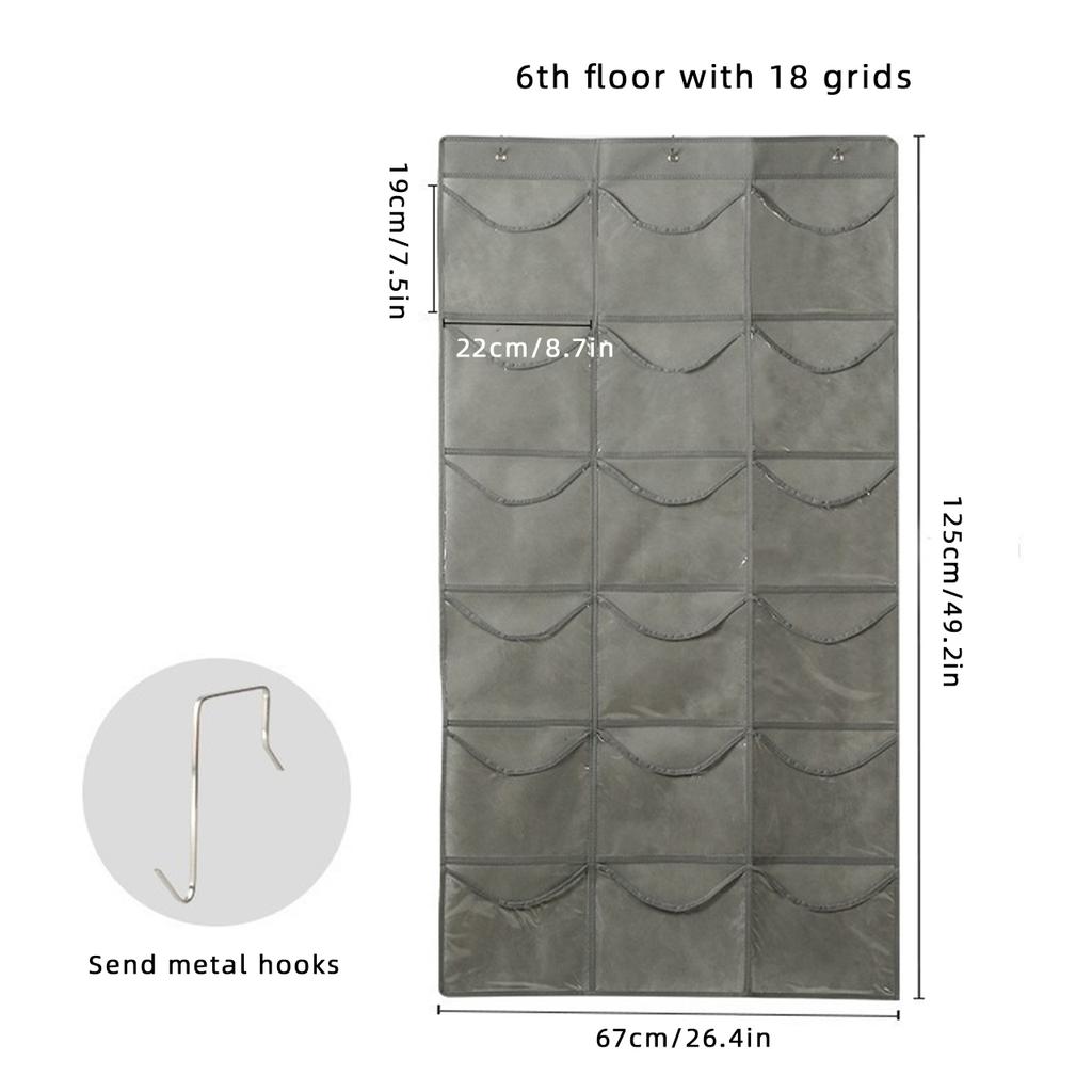 24/18 Grids Cap Storage Rack Wall Mounted Hat Display Holder Bags Door Back Closet Hats Organizer Baseball Caps Hanger