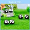 Mini Black Coal Dust Elf Resin Succulent Landscape Decoration Cartoon Style Diy Wholesale