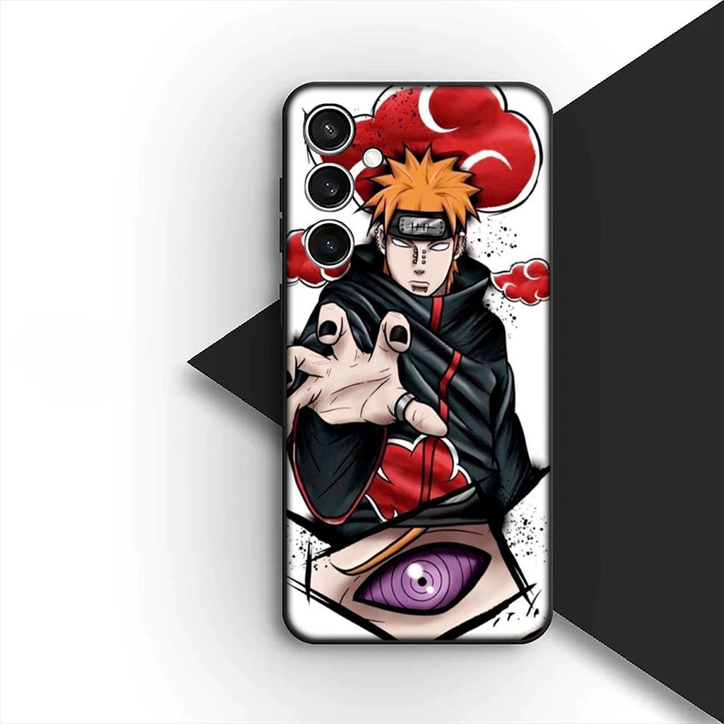 Cover for Samsung Galaxy S10 S8 S9 Plus A33 A34 A31 70 A71 A72 Note 20 9 8 S10E Phone Case Sasuke Pain Narutos Uchiha Itachi