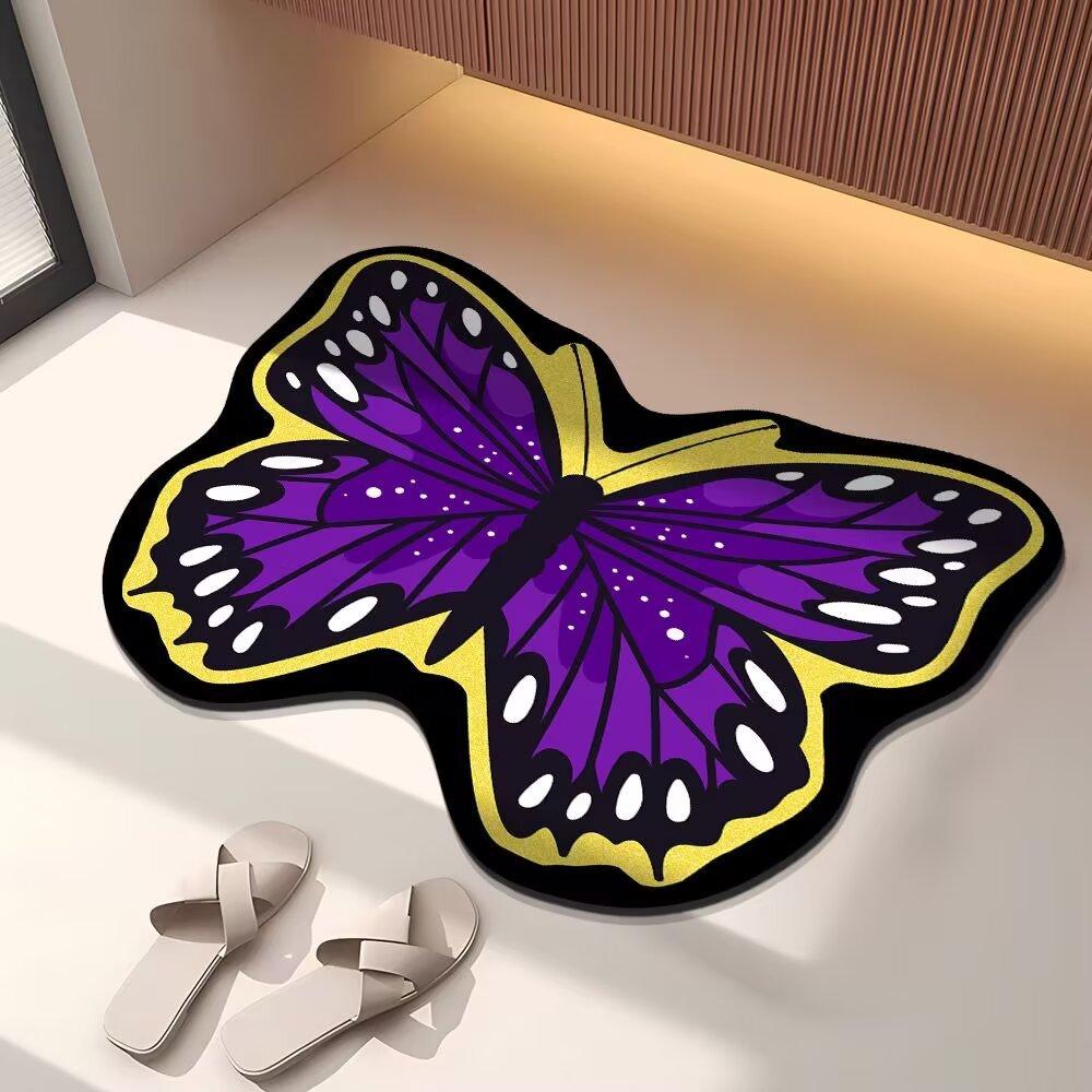 Absorbent Non-slip Bathroom Floor Mat Toilet Diatom Mud Toilet Household Carpet Bathroom Door Toilet Foot Mat