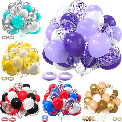 30-teiliges mattes Ballon-Set für Geburtstage und Hochzeiten, vakuumverpackbar