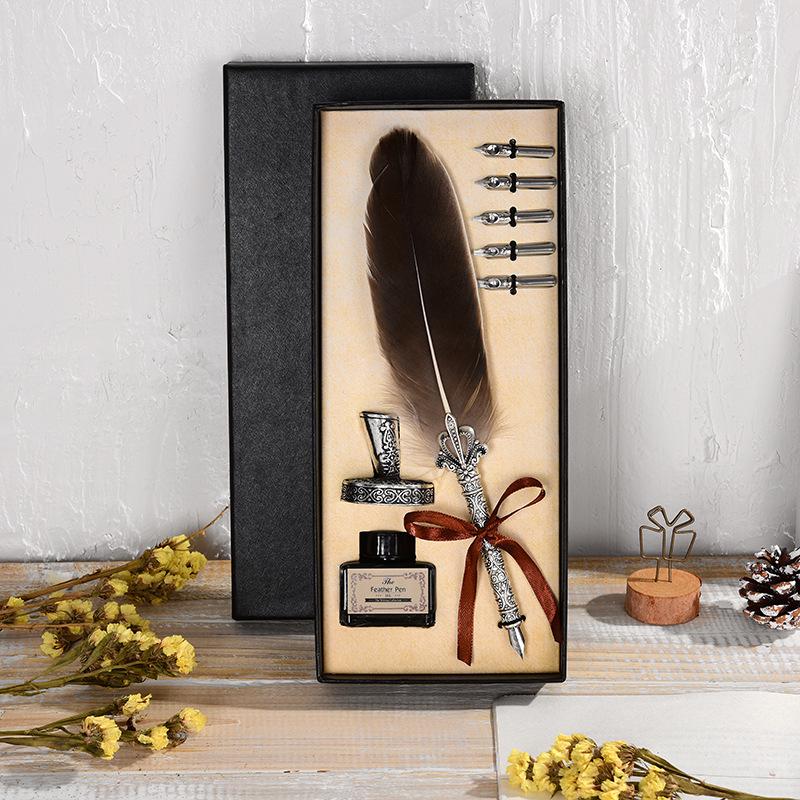 Magic Academy Quill & Student Fountain Pen Gift Set