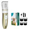 Lithium Battery Pet Hair Clipper - Low Noise, Skin-Safe Trimmer for Cats & Dogs