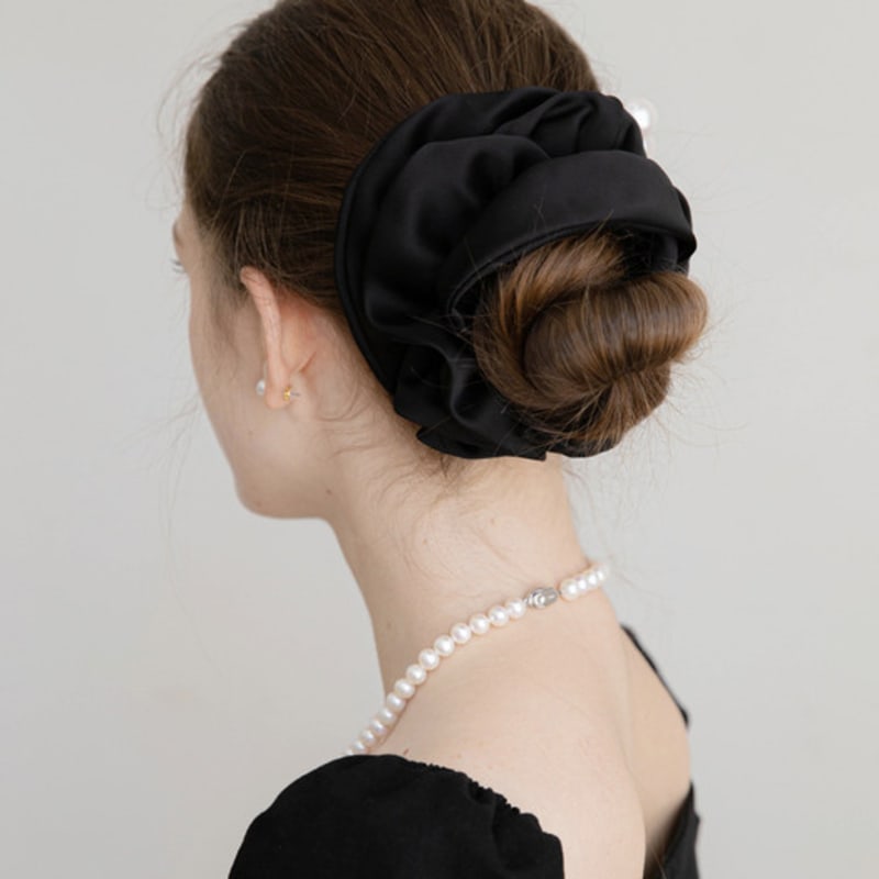 Jean Paul Clarisse Satin Frill Scrunchie JP-22-167S