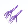 2Pcs 3D Printed Plastic Scary Decoration Halloween Skeleton Hand Prop For Haunted House Horror Party Table Display Ghost