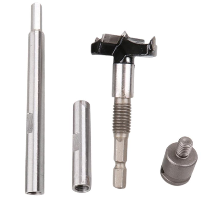 Professional Auger Opener Hole Drilling Tool Tungsten Carbide Boring Bit for Woodworkers and Craftsmen Home Improvement