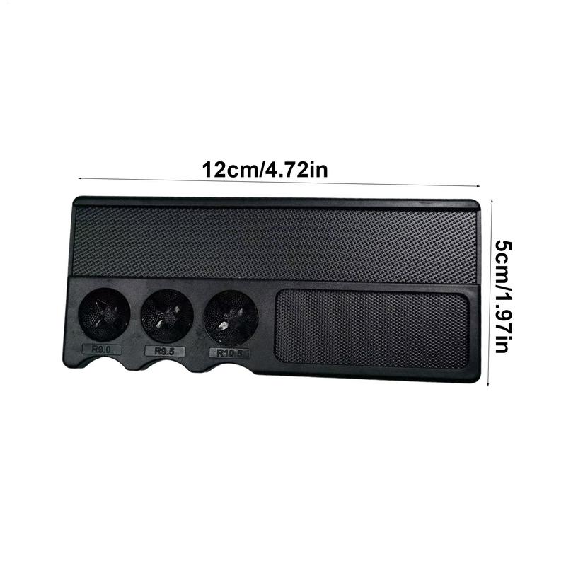 Pool Tip Shaper Billiard Cue Repair Accessories Lightweight 4-in-1 Pool Stick Tip Shaper Tool For Outdoors Home Training Gym