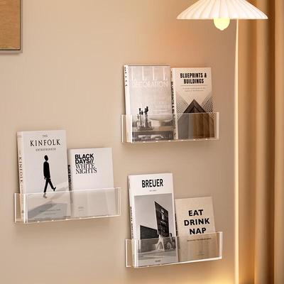 Punch-Free Wall-Mounted Decorative Shelves (2-Pack)