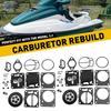 Carb Carburetor Rebuild Kit & Base Gasket For Sea-Doo GS GTS GTI LE SP 1997-2005