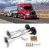 Truck Train Boat RV 150db Super Loud Dual Trumpet Air Horn Chrome