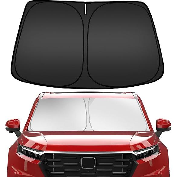 ARISMOTOR Windshield Sun Shade For Hyundai Kona 2024-2025 2026,  Fit Foldable Front Window Sunshade Sun Visor Protector, Block UV Rays Keep Your Car
